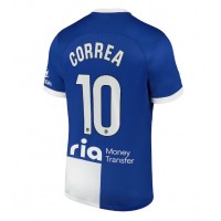 Atletico Madrid Angel Correa #10 Auswärtstrikot 2023-24 Kurzarm